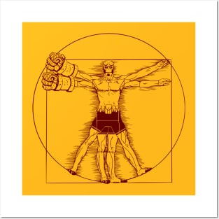 VITRUVIAN HELLBOY - Red variant Posters and Art